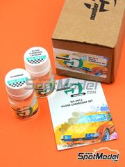Number Five N5-C115: Paint for airbrush Ninja ZX-RR Green 1